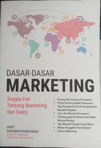 Image of DASAR-DASAR MARKETING