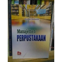 Image of MANAJEMEN PERPUSTAKAAN