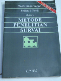 Image of METODE PENELITIAN SURVEI