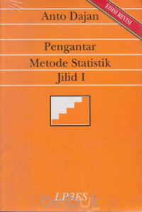 Image of PENGANTAR METODE STATISTIK JILID I