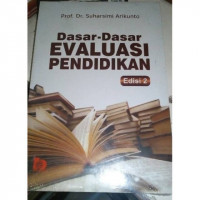 Image of DASAR-DASAR EVALUASI PENDIDIKAN